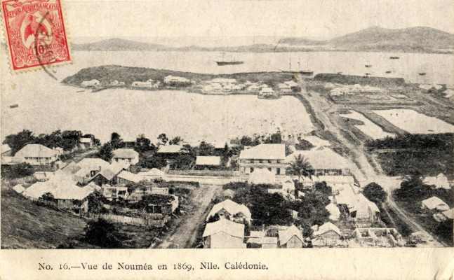 Nouméa en 1869